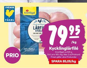 City Gross Kycklinglårfilé erbjuda