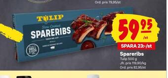 City Gross Spareribs erbjuda