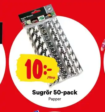 Sugrör 50-pack