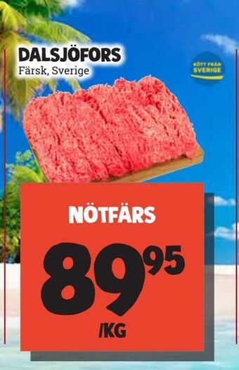 MatArket Nötfärs erbjuda