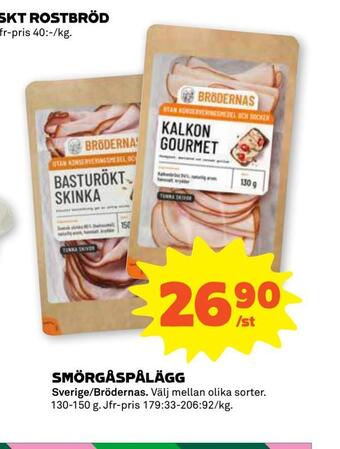 Stora Coop Smörgåspålägg erbjuda