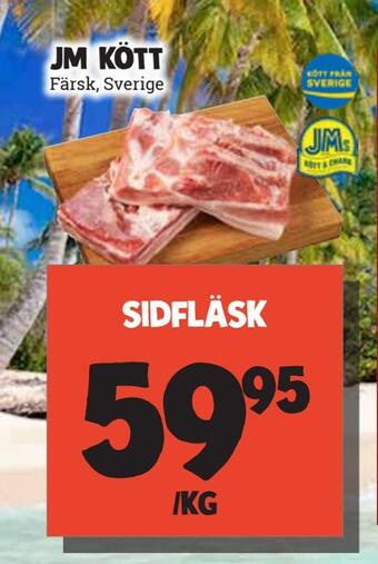 MatArket Sidfläsk erbjuda