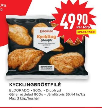 Willys Kycklingbröstfilé erbjuda