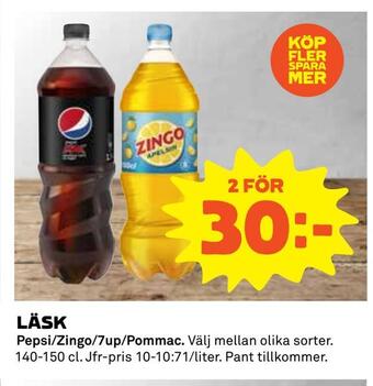 Coop Läsk erbjuda