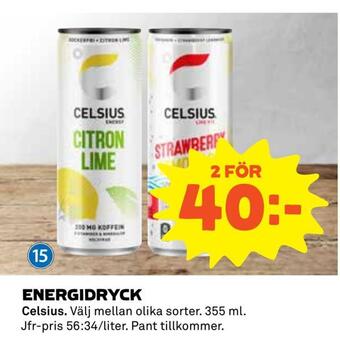 Coop Energidryck erbjuda
