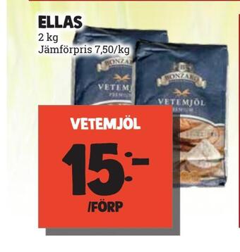 MatArket Vetemjöl erbjuda