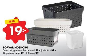 ÖoB Förvaringskorg erbjuda