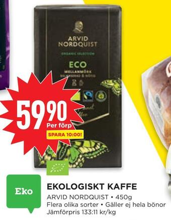 Willys Ekologiskt kaffe erbjuda