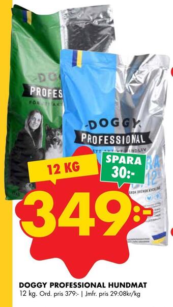 ÖoB Doggy professional hundmat erbjuda