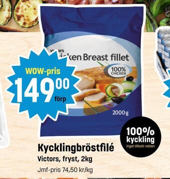 Eurocash Kycklingbröstfilé erbjuda