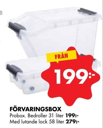 ÖoB Förvaringsbox erbjuda