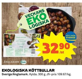 Ekologiska köttbullar