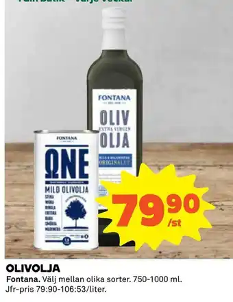 Coop Olivolja erbjuda
