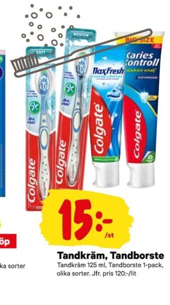 City Gross Colgate tandkräm erbjuda
