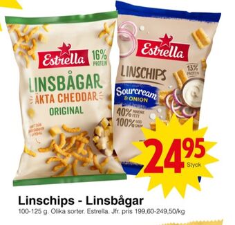 Matöppet Estrella linsbågar erbjuda