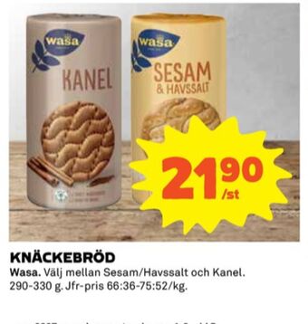 Coop Runda knäckebröd erbjuda