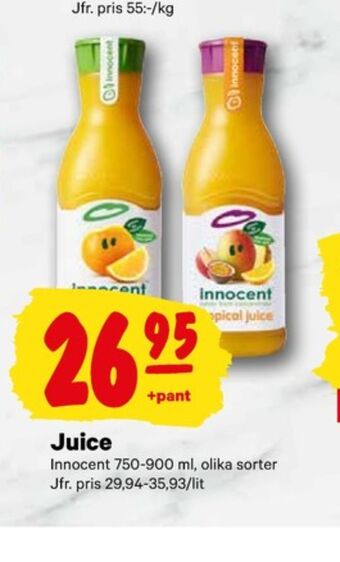 City Gross Innocent juice erbjuda