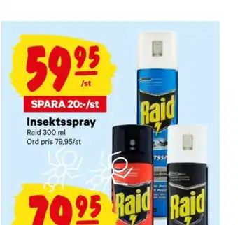 City Gross Raid insektsmedel erbjuda