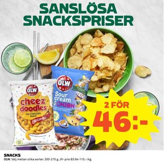 Coop Olw chips erbjuda