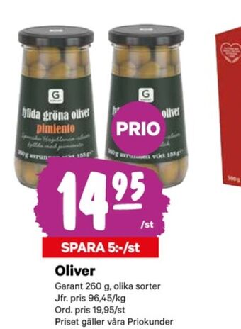 City Gross Garant oliver erbjuda