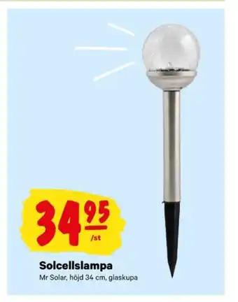 Mr solar solcellslampor