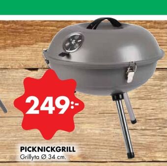 ÖoB Bestway klotgrill erbjuda
