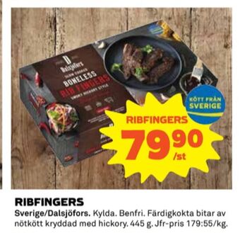 Coop Dalsjöfors spareribs erbjuda