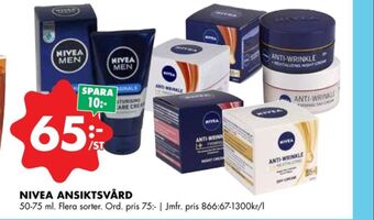 ÖoB Nivea ansiktskräm erbjuda