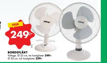 ÖoB Voltage bordsfläkt erbjuda