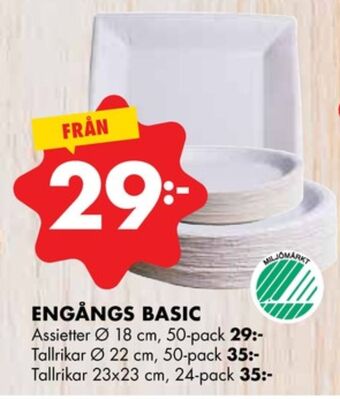 ÖoB Voltage engångsbestick/servis erbjuda
