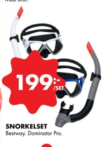 ÖoB Bestway snorkelset erbjuda
