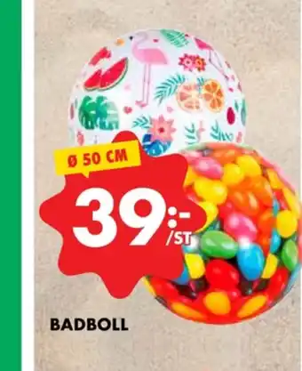 ÖoB Bestway badboll erbjuda