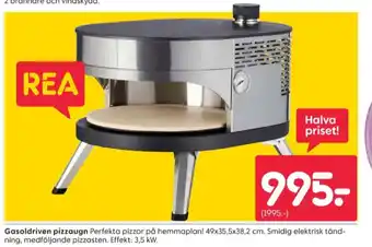 Rusta Olw pizzaugn erbjuda