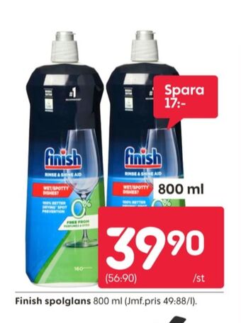 Rusta Finish spolglans erbjuda
