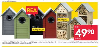 Rusta Bestway insektshotell erbjuda