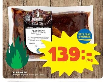 Stora Coop Dalsjöfors flapstek erbjuda