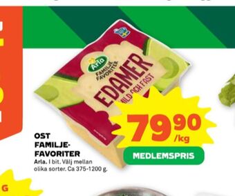 Stora Coop Arla edamer erbjuda