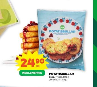 Stora Coop Coop potatisbullar erbjuda