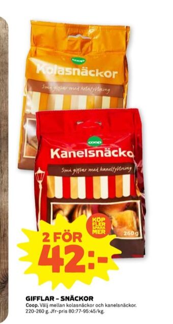 Stora Coop Coop gifflar erbjuda