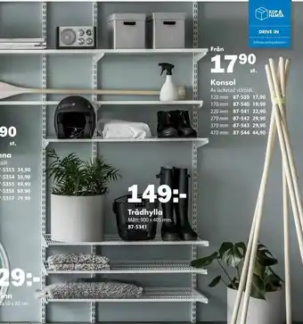 Biltema Konsol erbjuda
