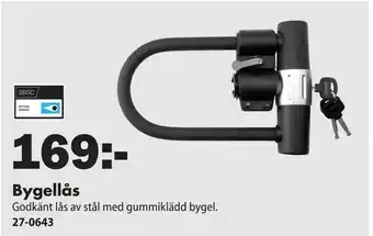 Biltema Bygellås erbjuda