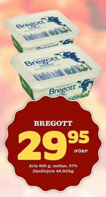 Bonum Matmarknad Bregott erbjuda