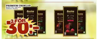 Bonum Matmarknad Premium choklad erbjuda
