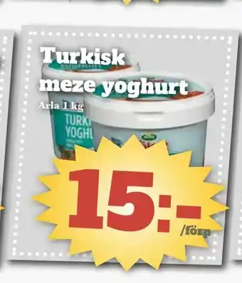 Bonum Matmarknad Turkisk meze yoghurt erbjuda