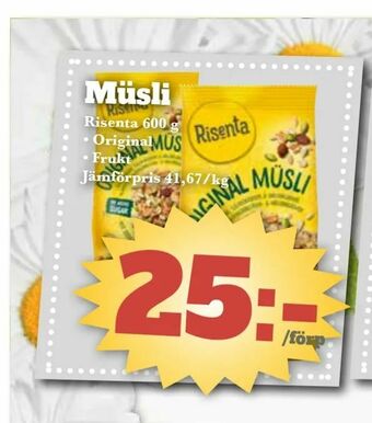 Bonum Matmarknad Müsli erbjuda