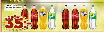 Bonum Matmarknad Coca cola • fanta • sprite erbjuda