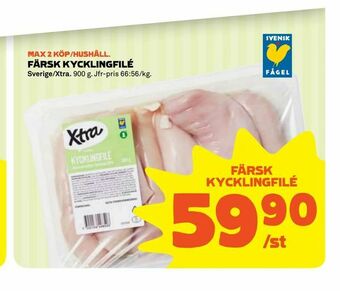 Coop Färsk kycklingfilé erbjuda