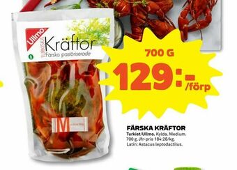 Coop Forum Färska kräftor erbjuda