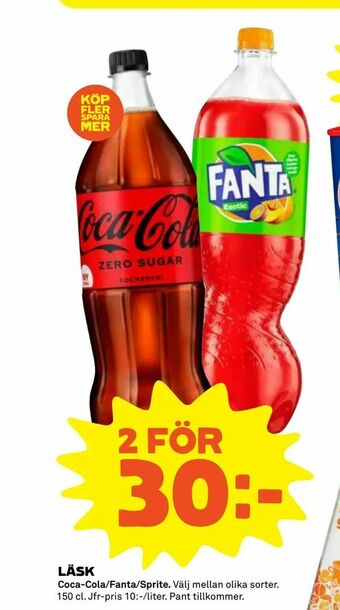 Coop Extra Läsk erbjuda