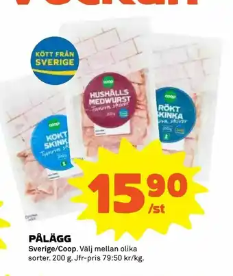 Coop Extra Pålägg erbjuda